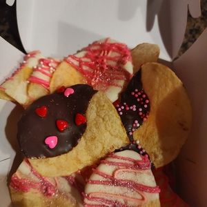 Chocolate covered chips